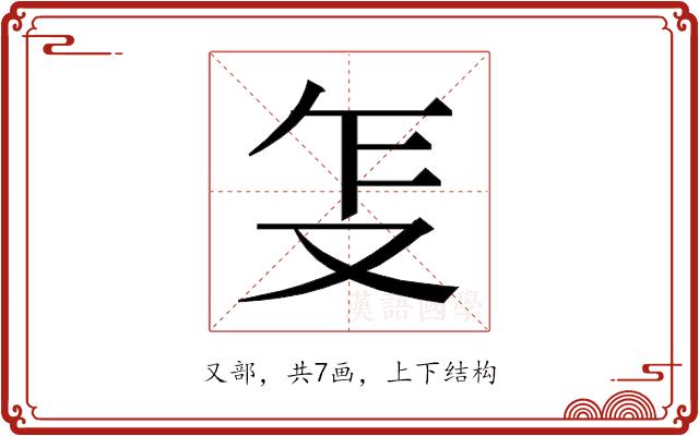 𰆺的部首图片