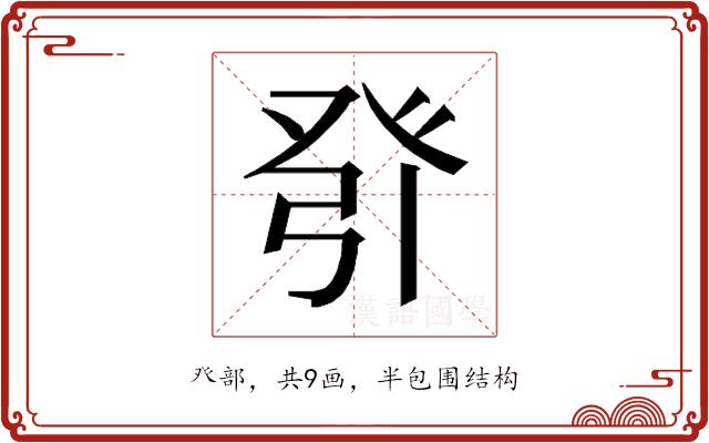 𰤎的部首图片