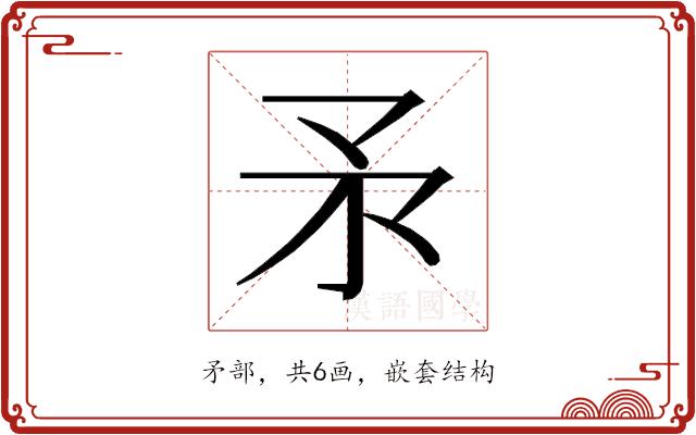 𰦍的部首图片