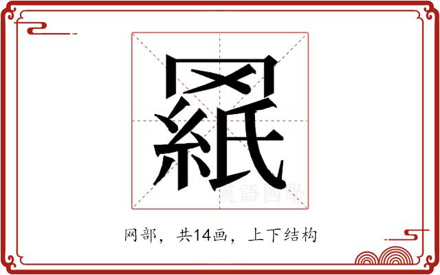 𰭓的部首图片